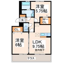 プルミエールＡ・Ｂの物件間取画像